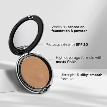 Renee HD 3-in-1 Compact (Foundation, Concealer, and Powder)