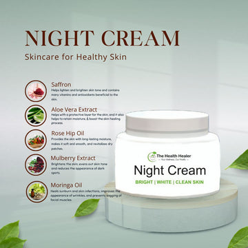 Health Healer Brightening Glow Kit including health healer Facewash, Night Cream & Scrub